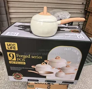 9pcs UCC Life Forged Series Quality Granite Coating Cookware