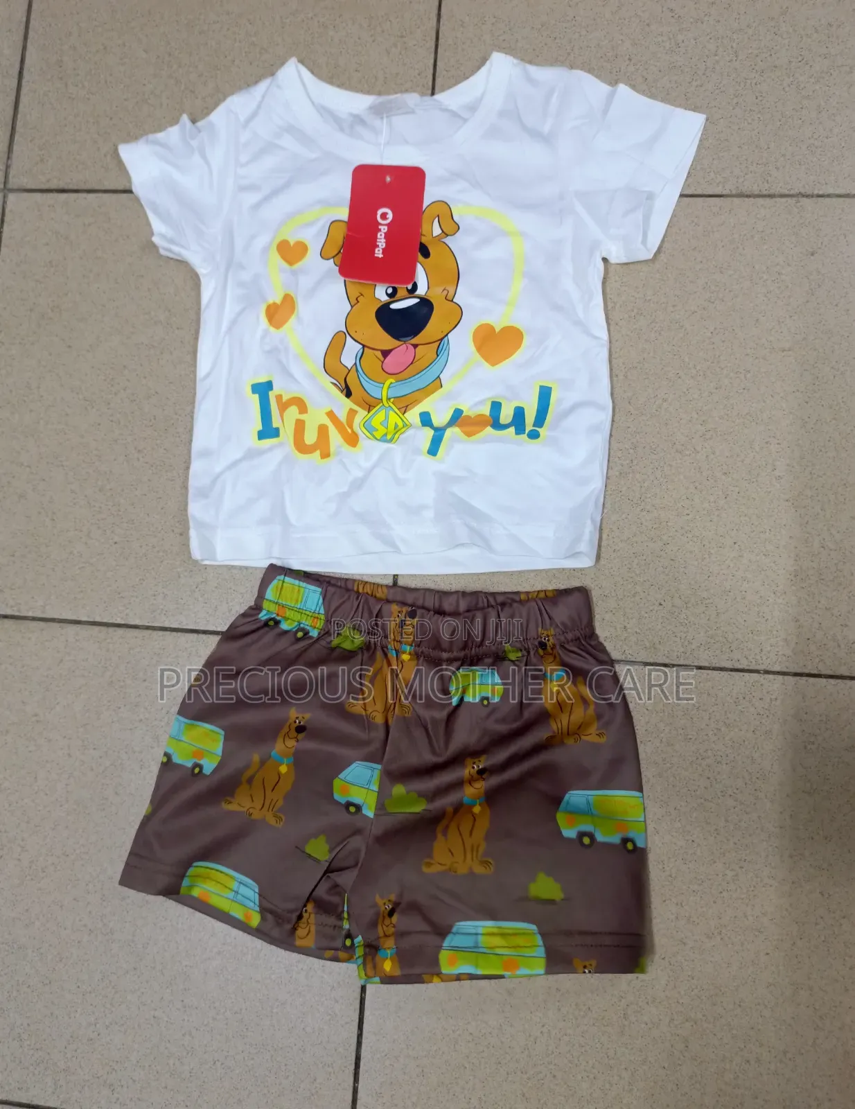 Vaby and Children Top and Short for Boy