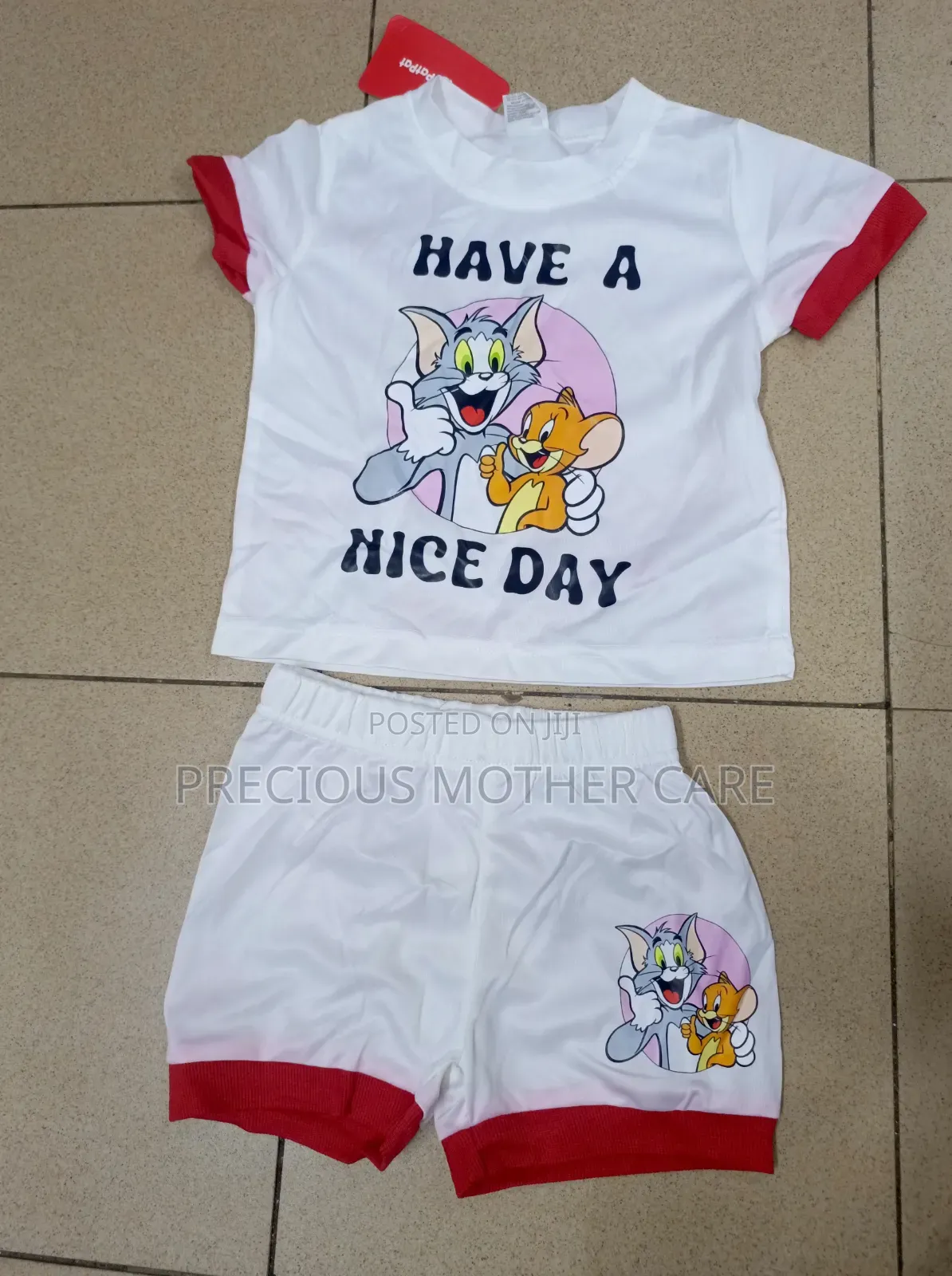 Vaby and Children Top and Short for Boy
