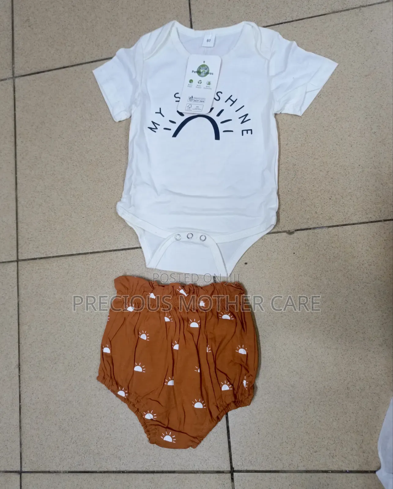 Vaby and Children Top and Short for Boy