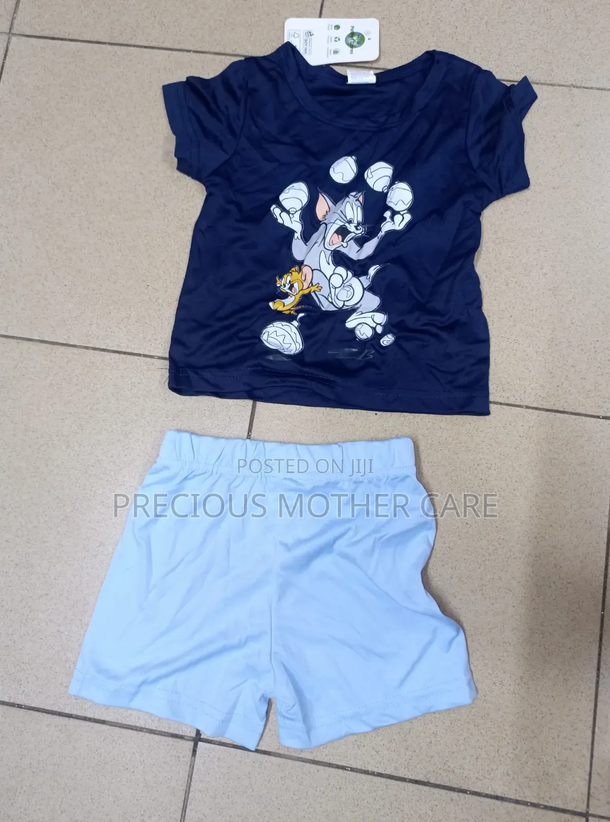 Vaby and Children Top and Short for Boy