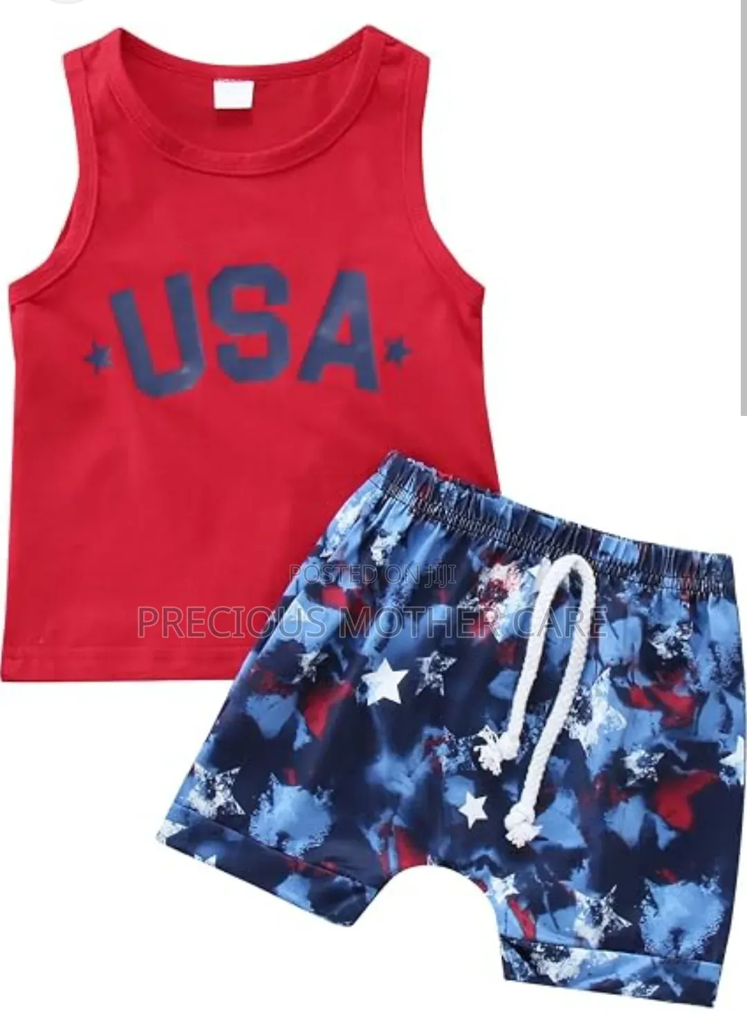 Vaby and Children Top and Short for Boy