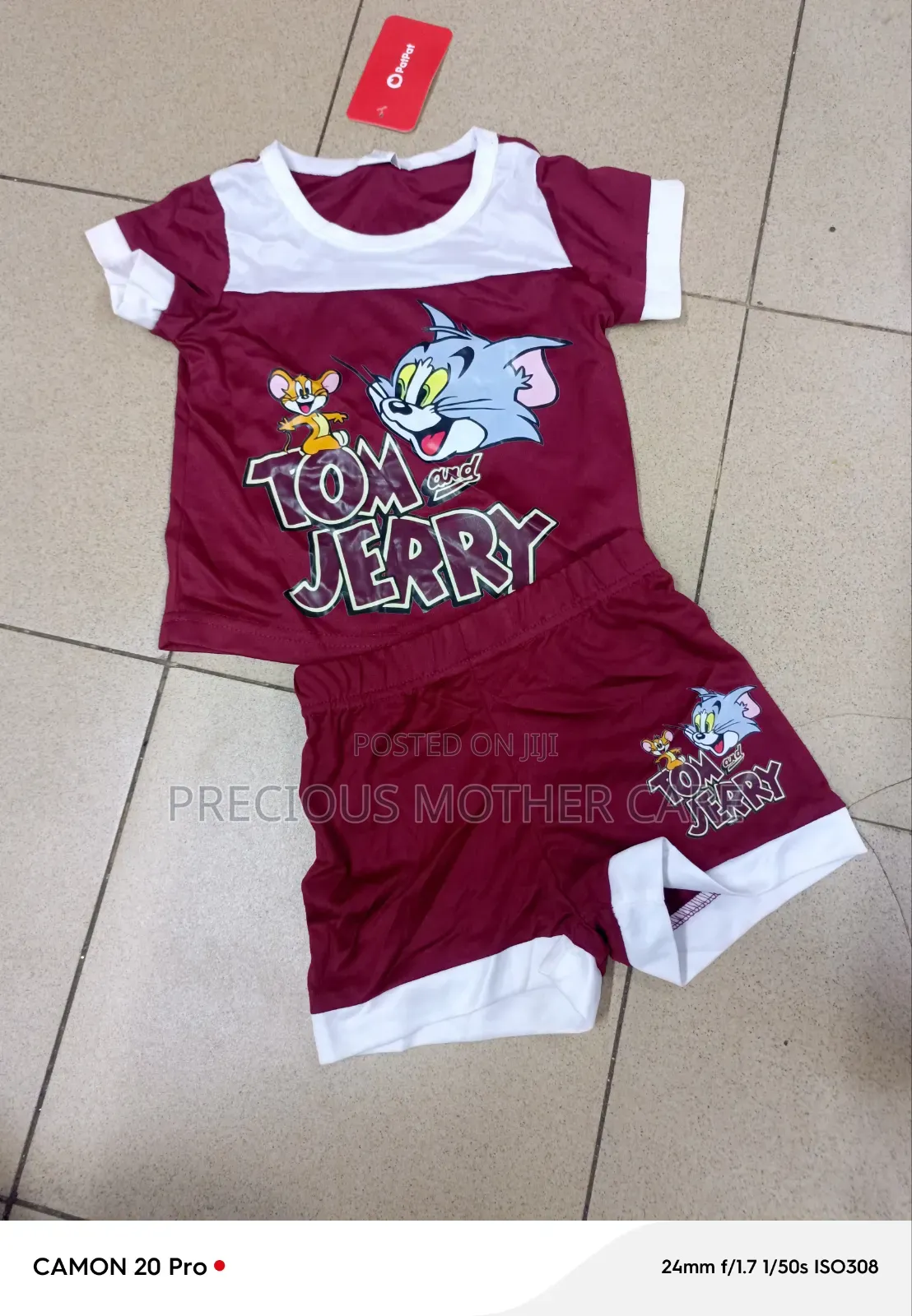 Vaby and Children Top and Short for Boy
