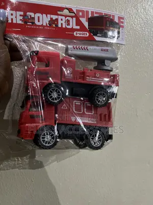 2-Piece Toy Fire Truck Vehicle Set