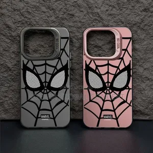 Infinix Note 40 Pro 5G Translucent Hard Spider Man Case Pouch