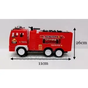 2-Piece Toy Fire Truck Vehicle Set