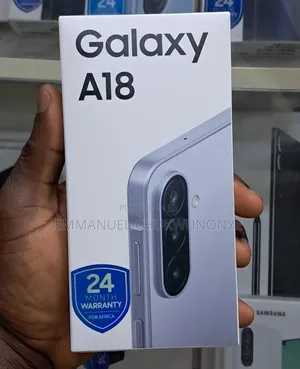 New Samsung Galaxy A18 128 GB Silver