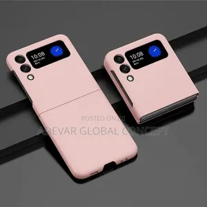 For Samsung Galaxy Z Flip3 5G PC Skin Feel Folding Phone Case Pouch