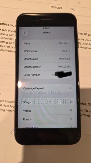 Apple iPhone SE (2022) 128 GB Black