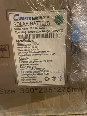 Solar Energy 200ah Lithium Ion Battery 12v