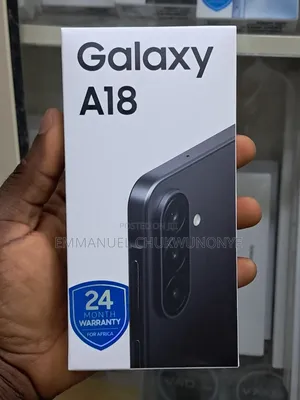 New Samsung Galaxy A18 256 GB Black