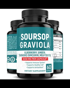 Soursop Graviola Capsules Leaf Extract