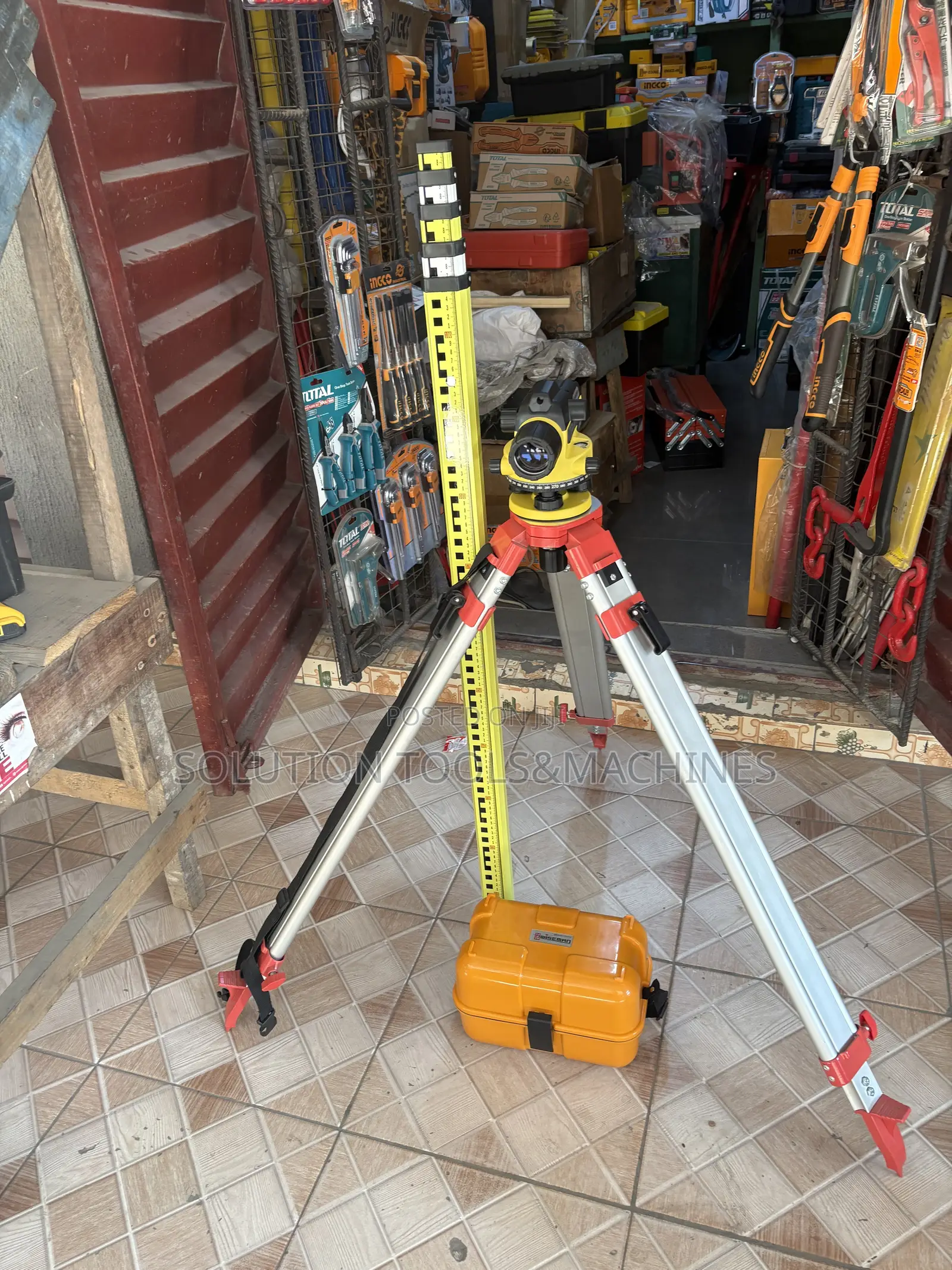 Complete Set of Leveling Instruments