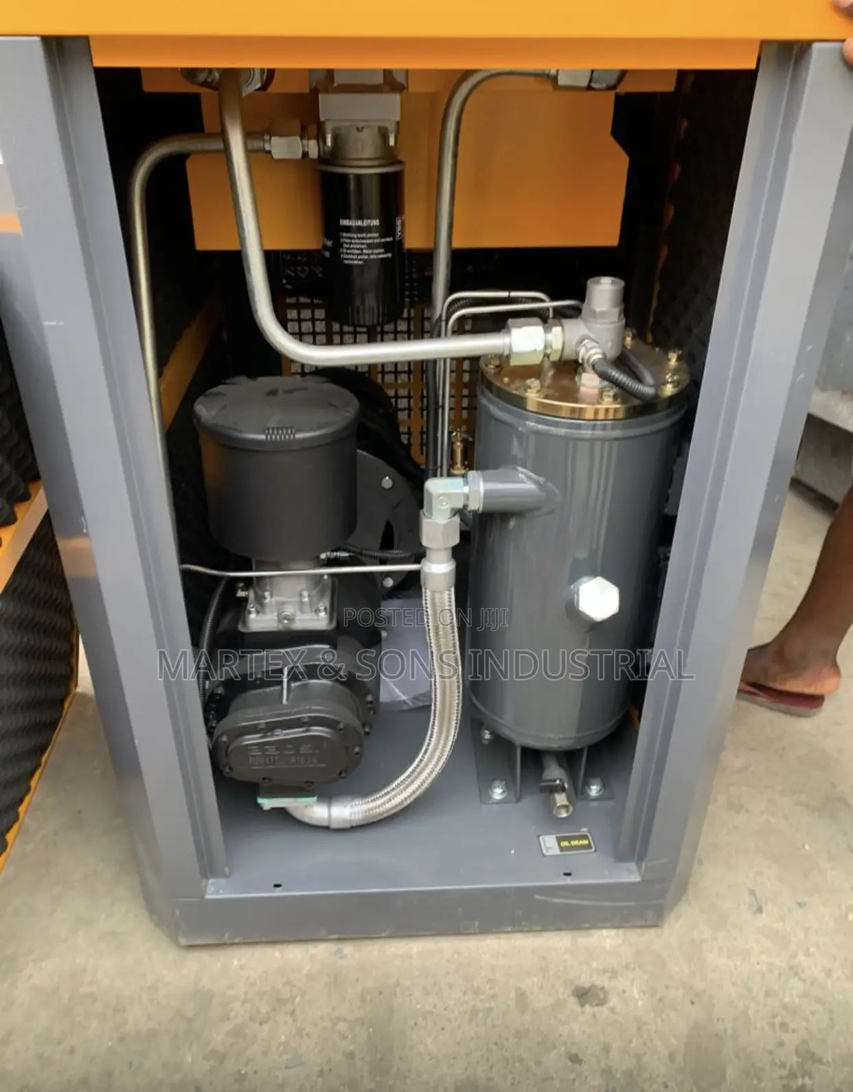 22kw - 30Hp Sparta Screw Air Compressor Machine