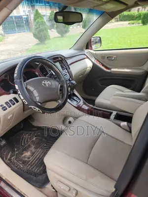 Toyota Highlander Limited V6 2007 Red