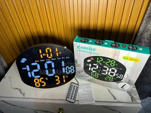Digital Led Table and Wall Clock With Remote 2st7