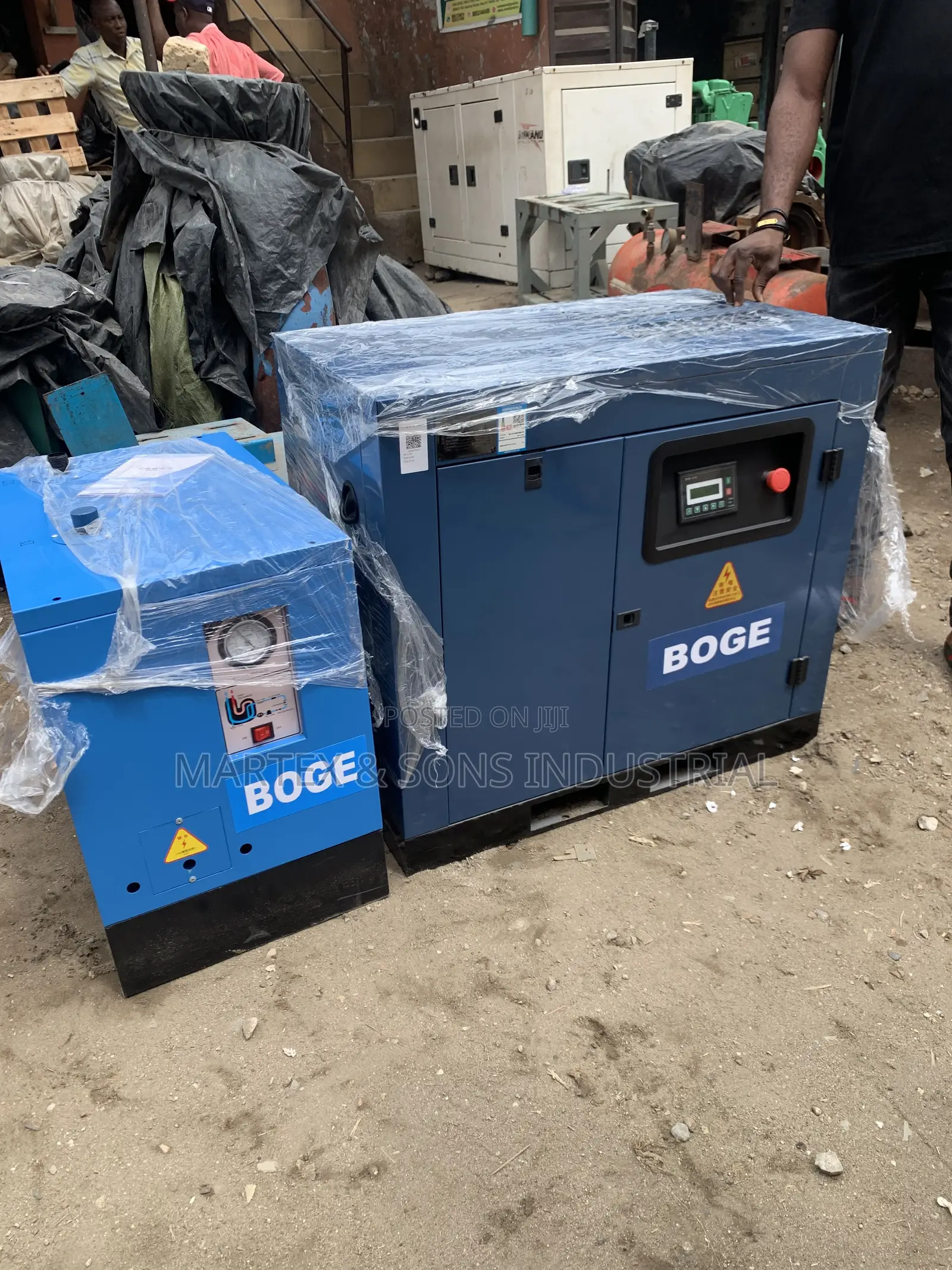 10hp Screw Air Compressor & Industrial Air Dryer