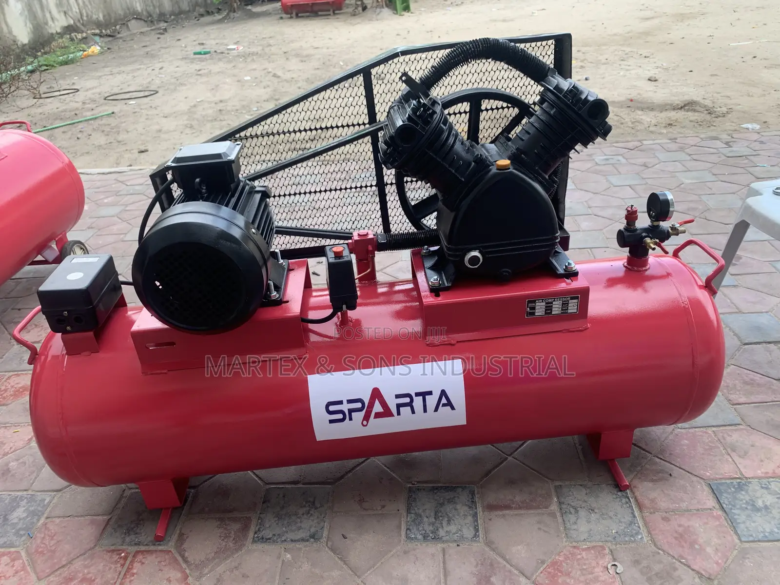 5.5hp 4kw Air Compressor 200 Liter 8bar