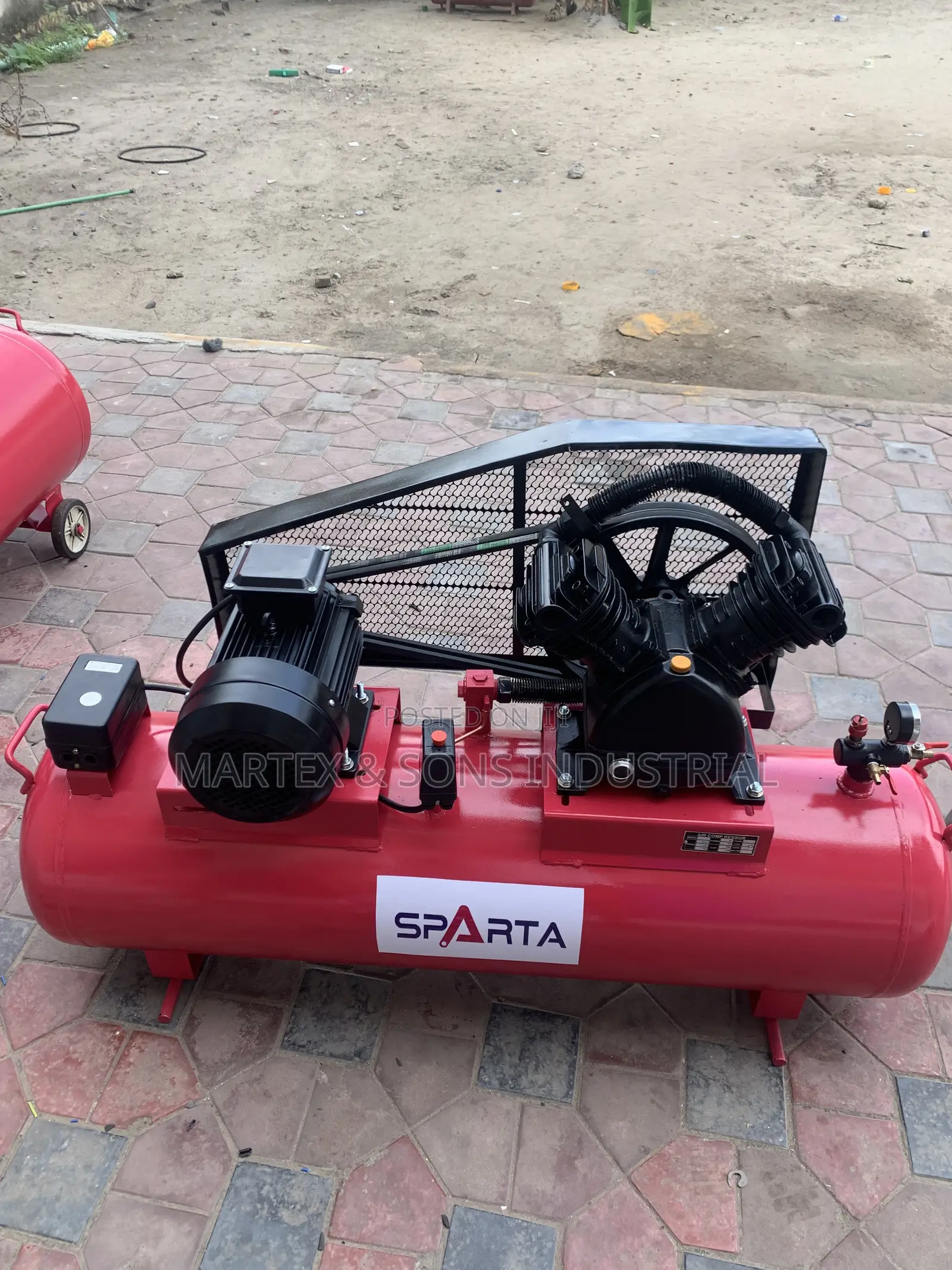 5.5hp 4kw Air Compressor 200 Liter 8bar