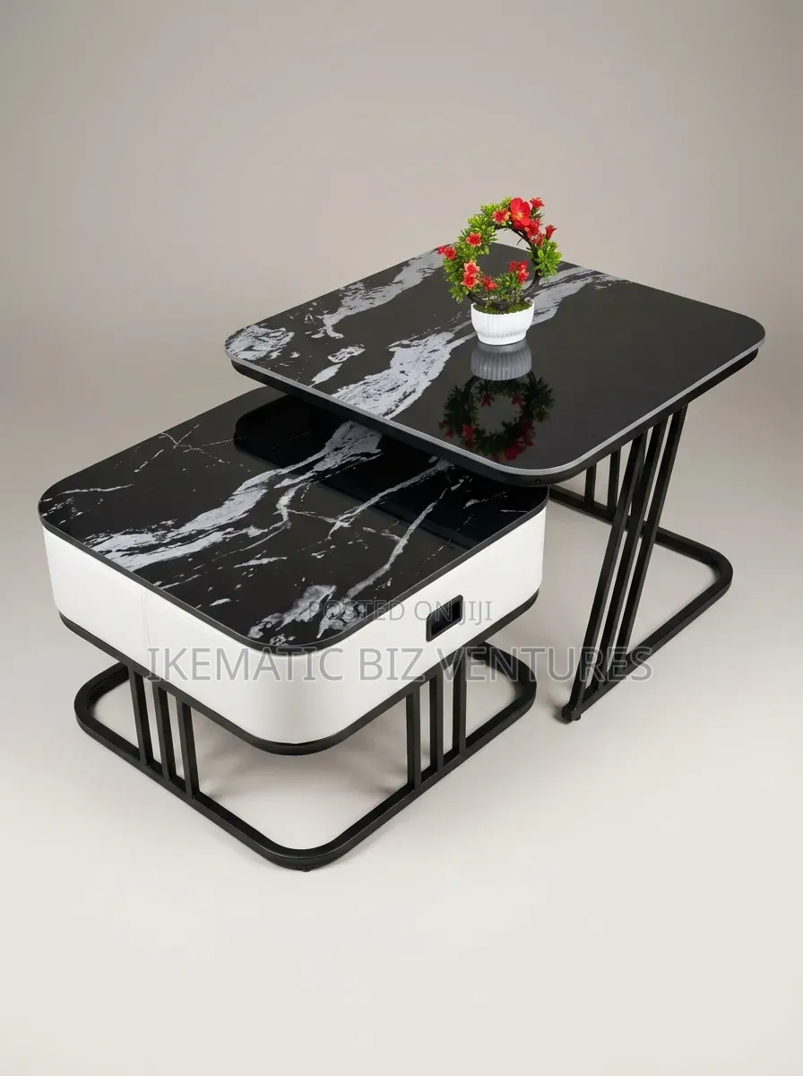 Classic 2 in 1 Marble Center Table
