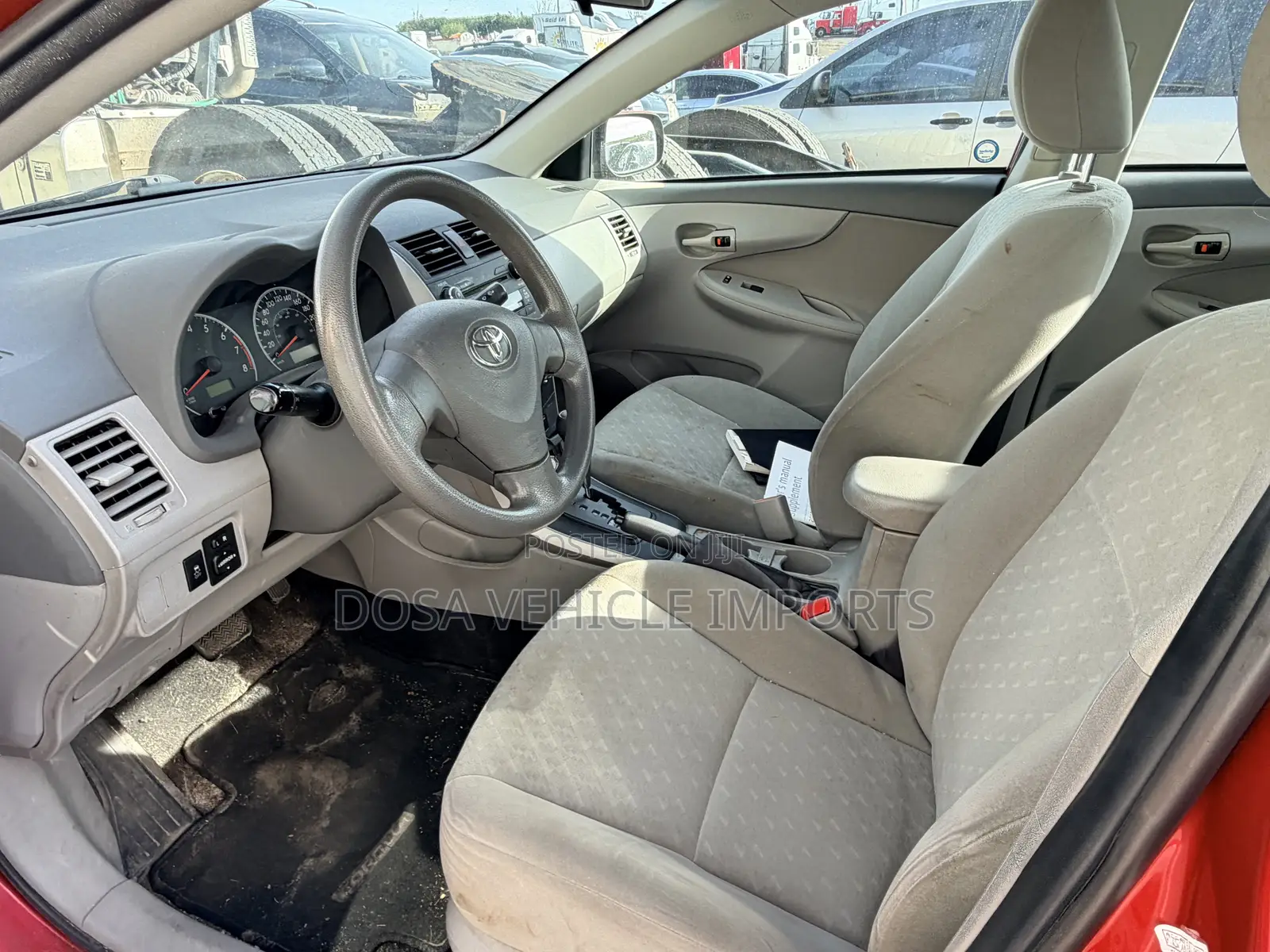 Toyota Corolla 2010 Red