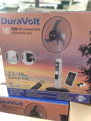 Rechargeable Fan