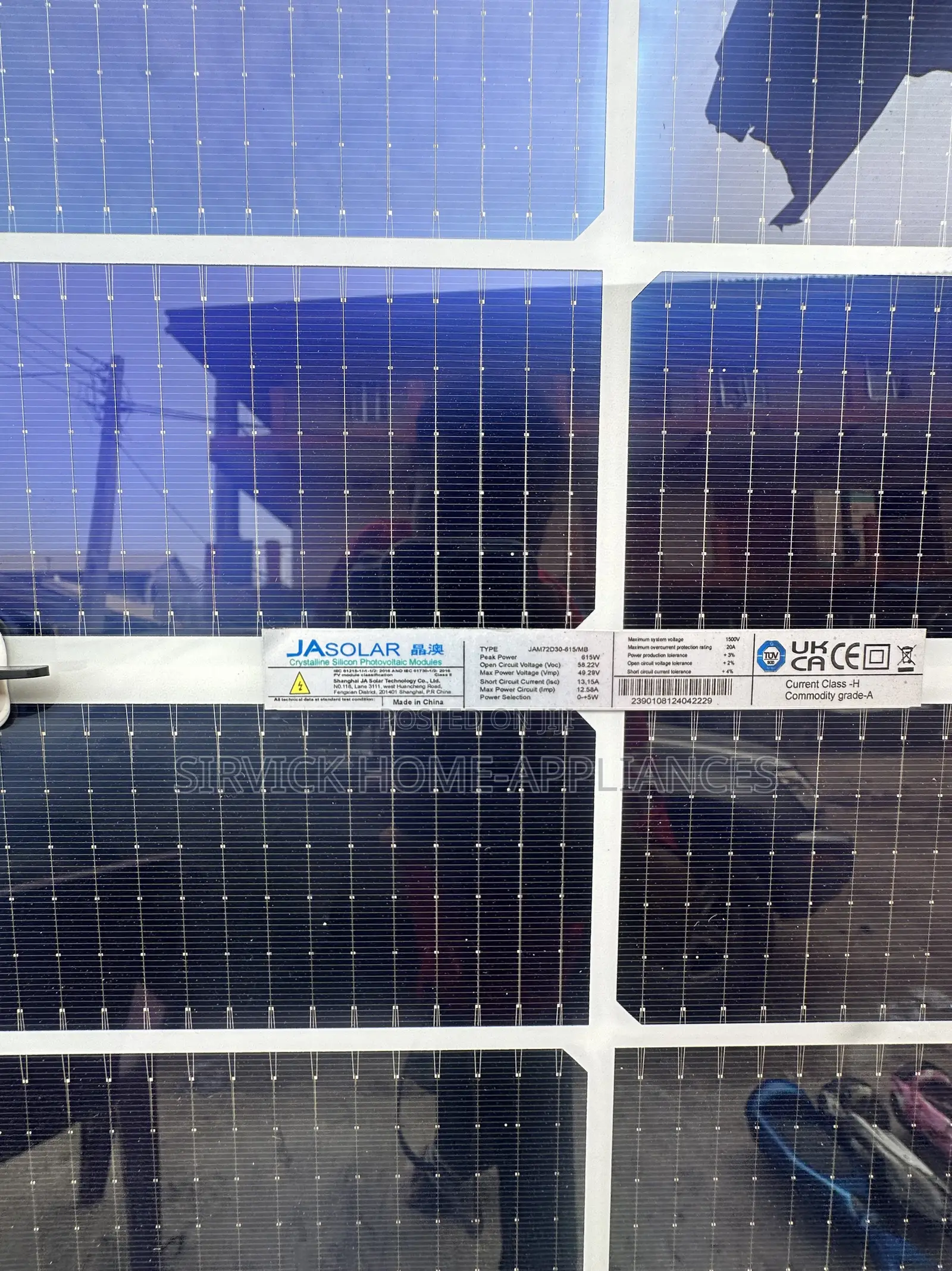 JA 615 Watts Panels