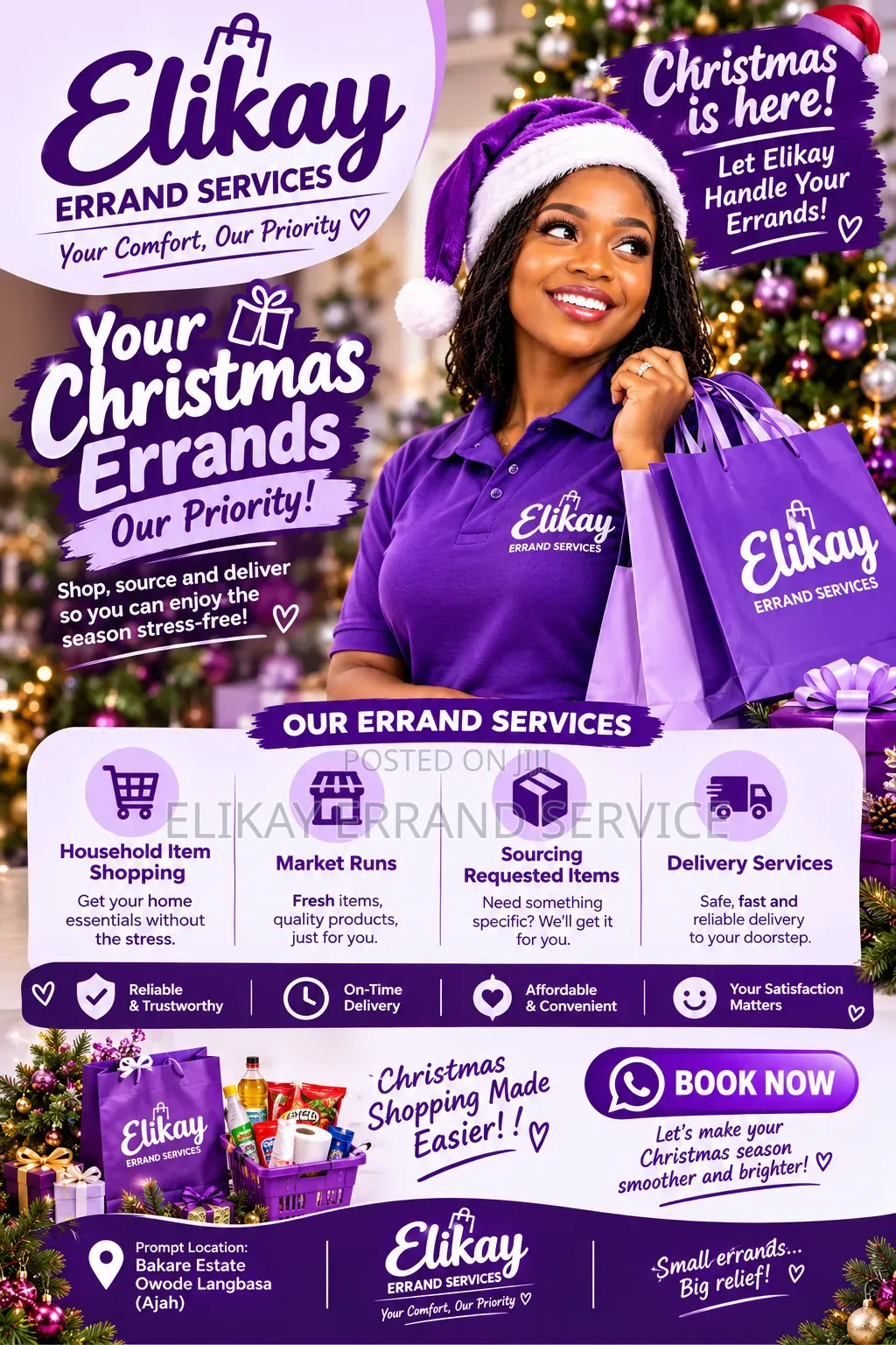 Need Help This Christmas? Elikay Is Here!
