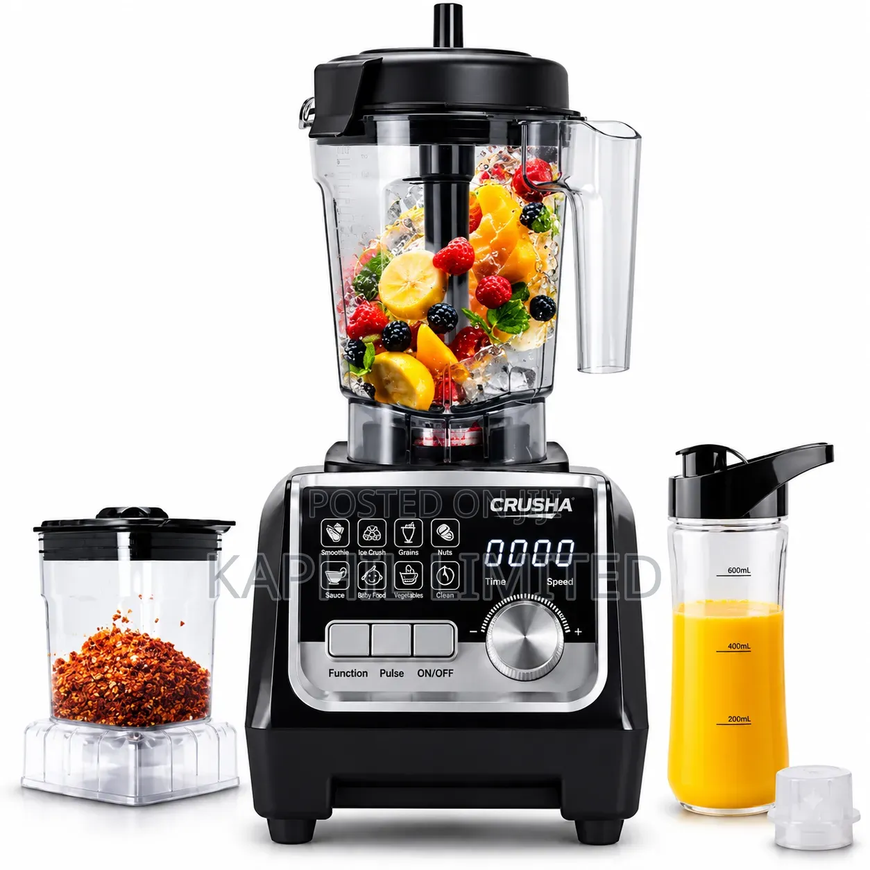 New CRUSHA Heavy-Duty Multi-Function Commercial Blender
