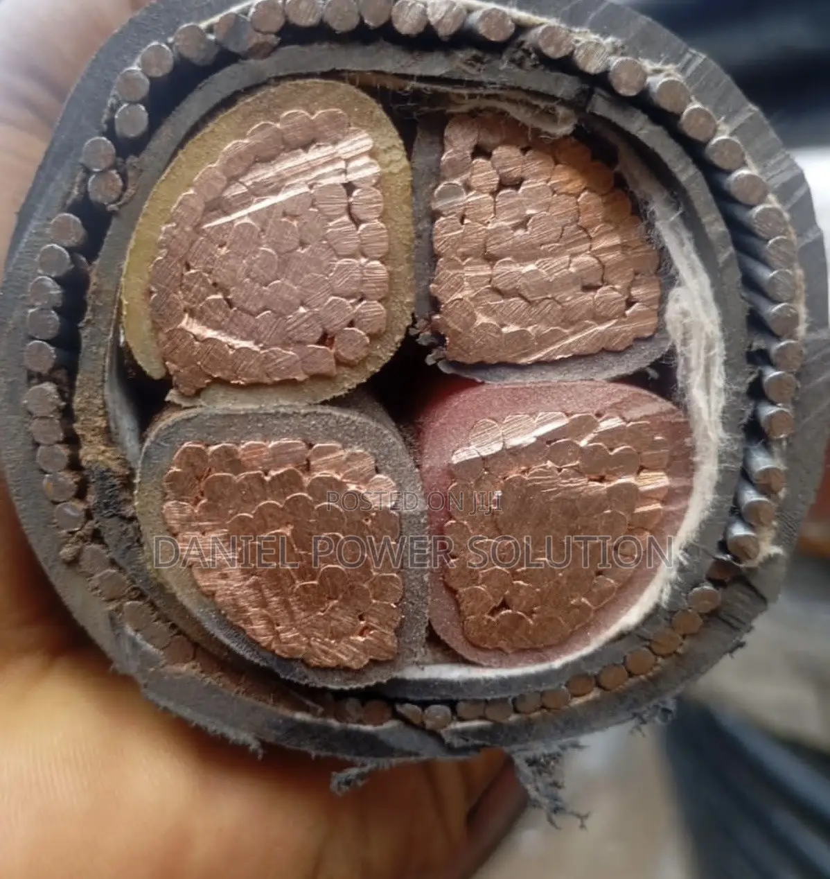 240mm2 × 4 Core BICC Armoured Cable