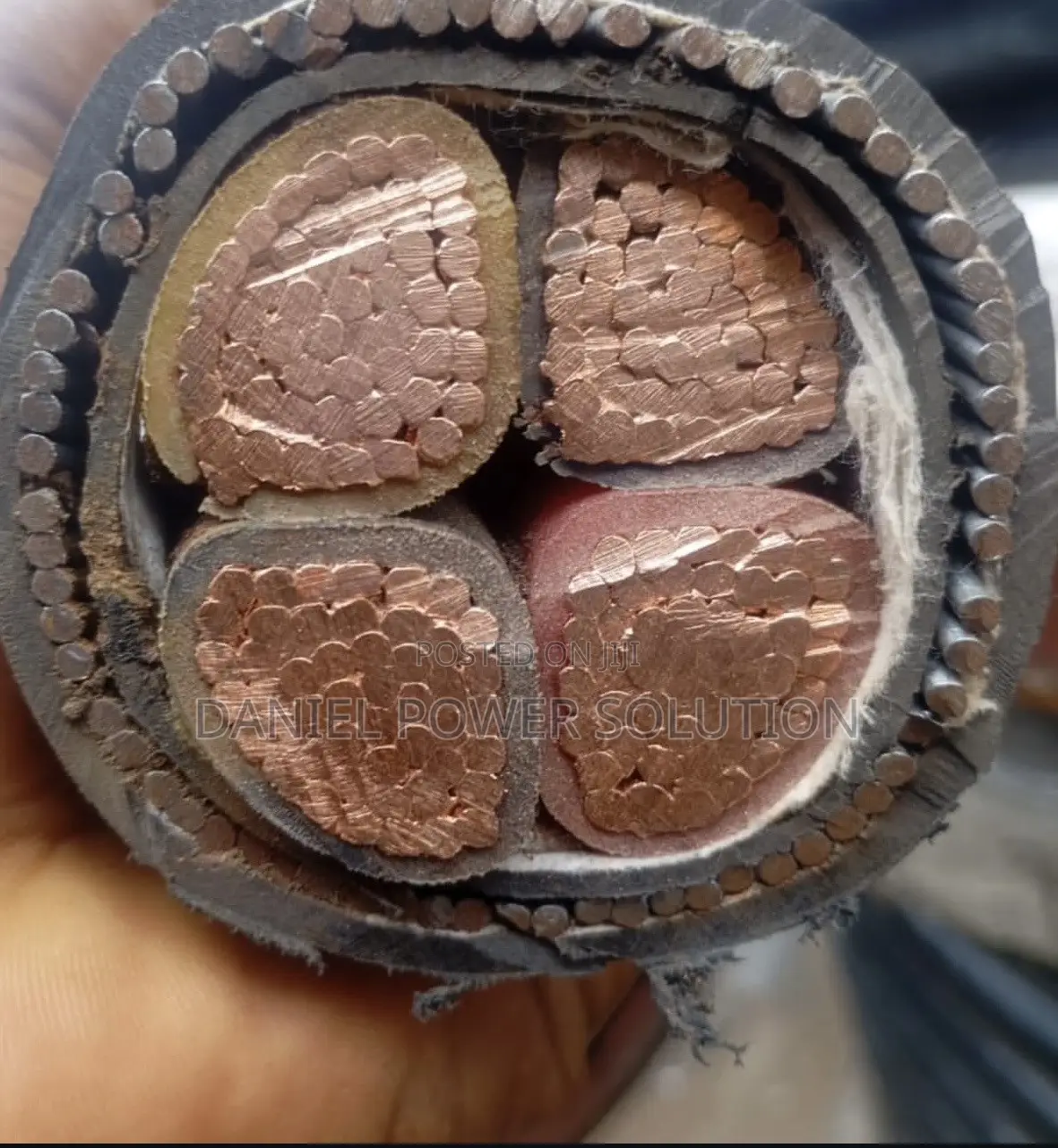 240mm2 × 4 Core BICC Armoured Cable
