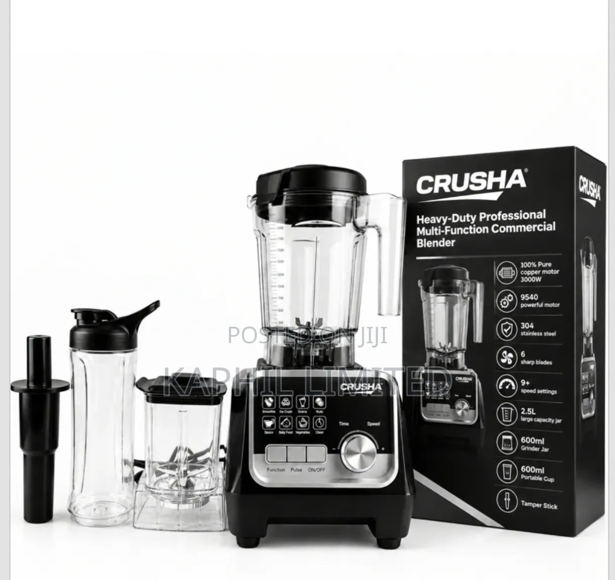 New CRUSHA Heavy-Duty Multi-Function Commercial Blender