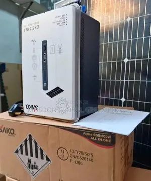 Hicess 1kwh Lithium Battery With 300w Solar Generator