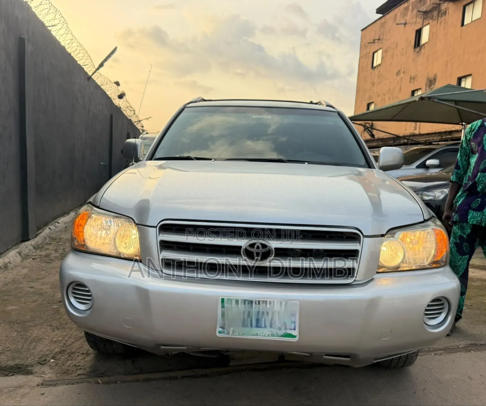 Toyota Highlander 2004 Silver