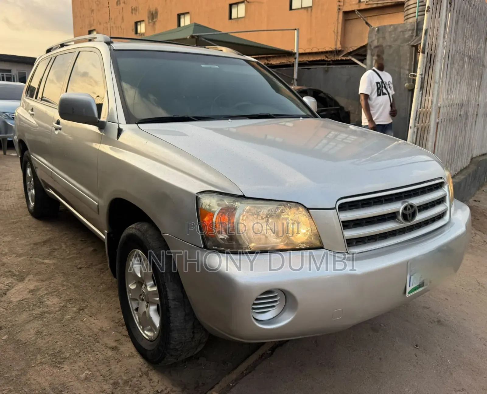 Toyota Highlander 2004 Silver