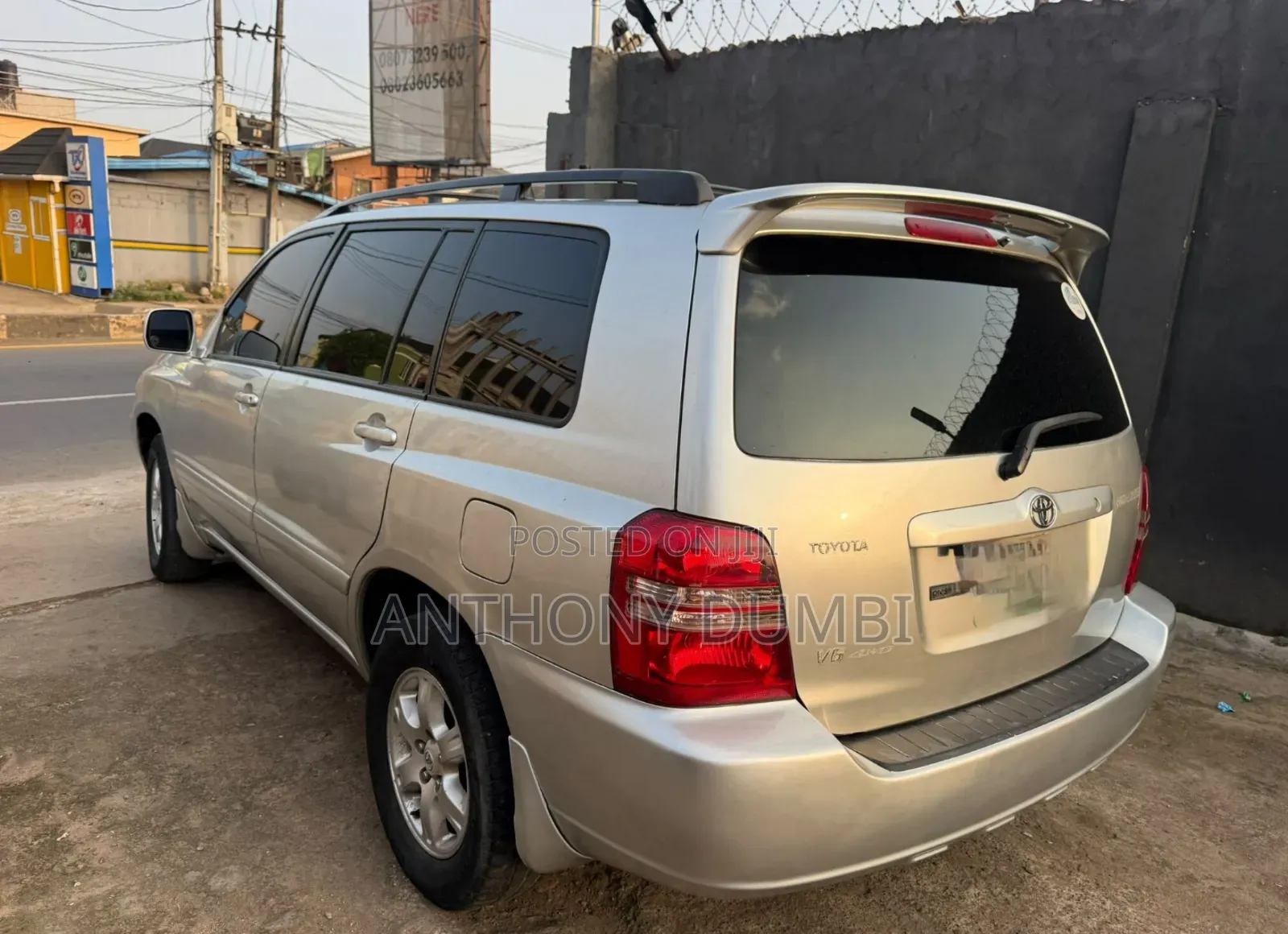 Toyota Highlander 2004 Silver