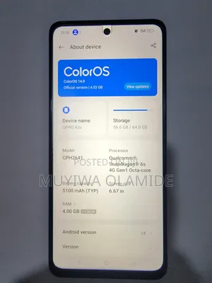 Oppo A3x 64 GB Blue