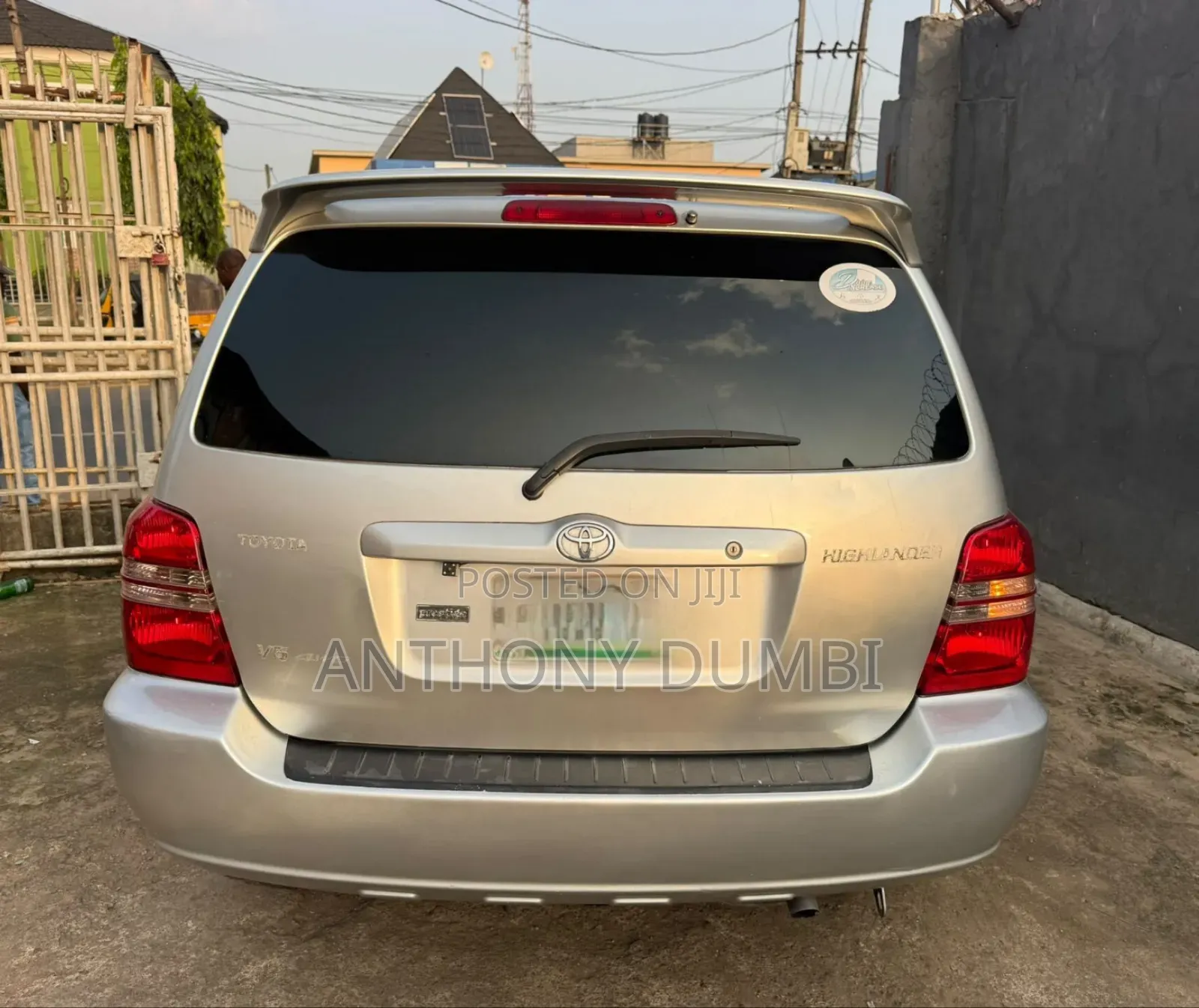 Toyota Highlander 2004 Silver