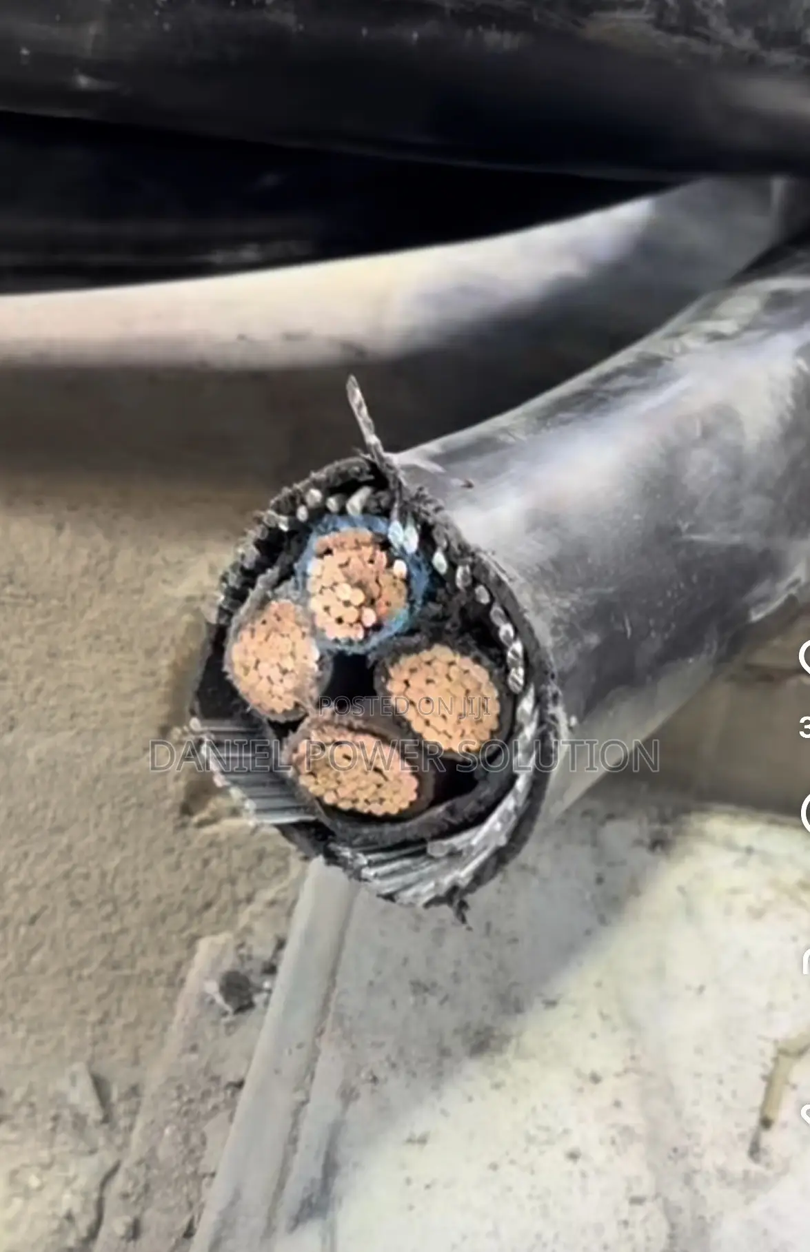 240mm 4core Nigerchin Armoured Cable