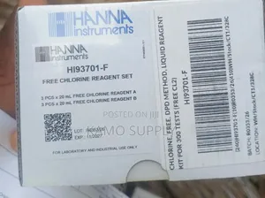 Free Chlorine Liquid Reagents (300 Tests) HI93701-F Hanna UK