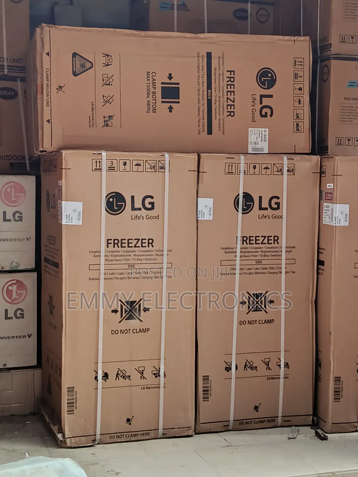 LG Freezer Brand New, Pure Copper
