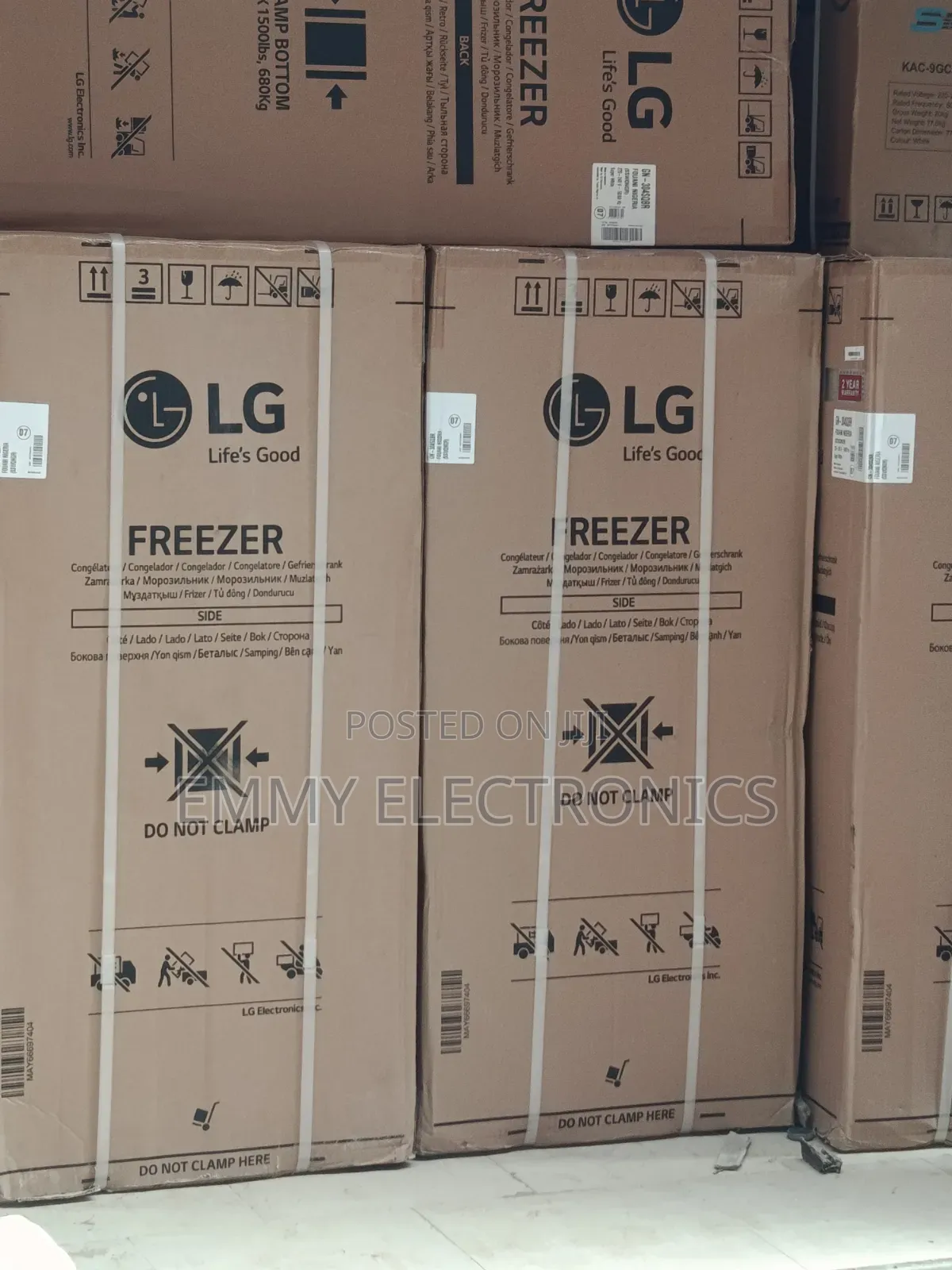 LG Freezer Brand New, Pure Copper