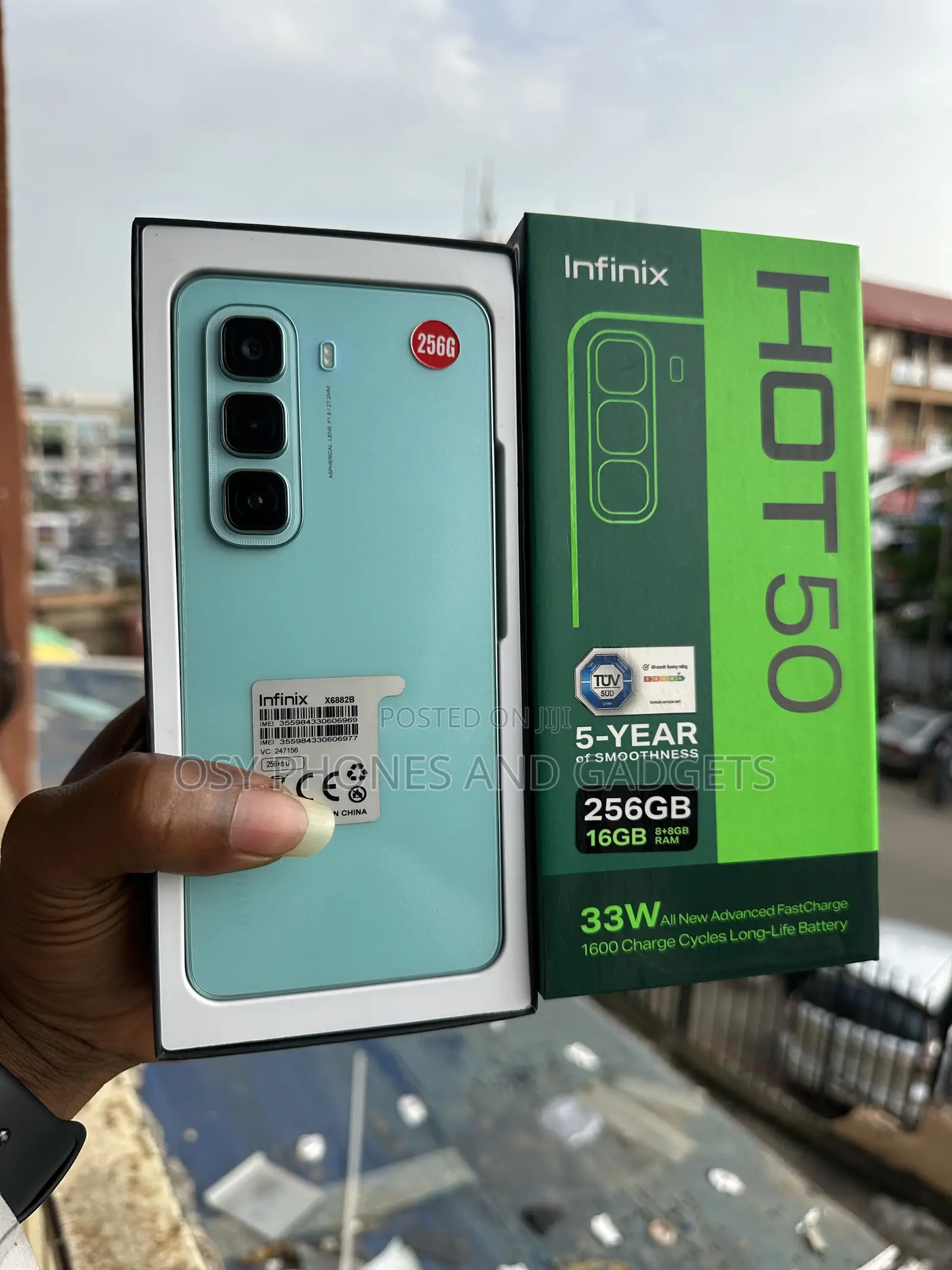 Infinix Hot 50 256 GB Blue