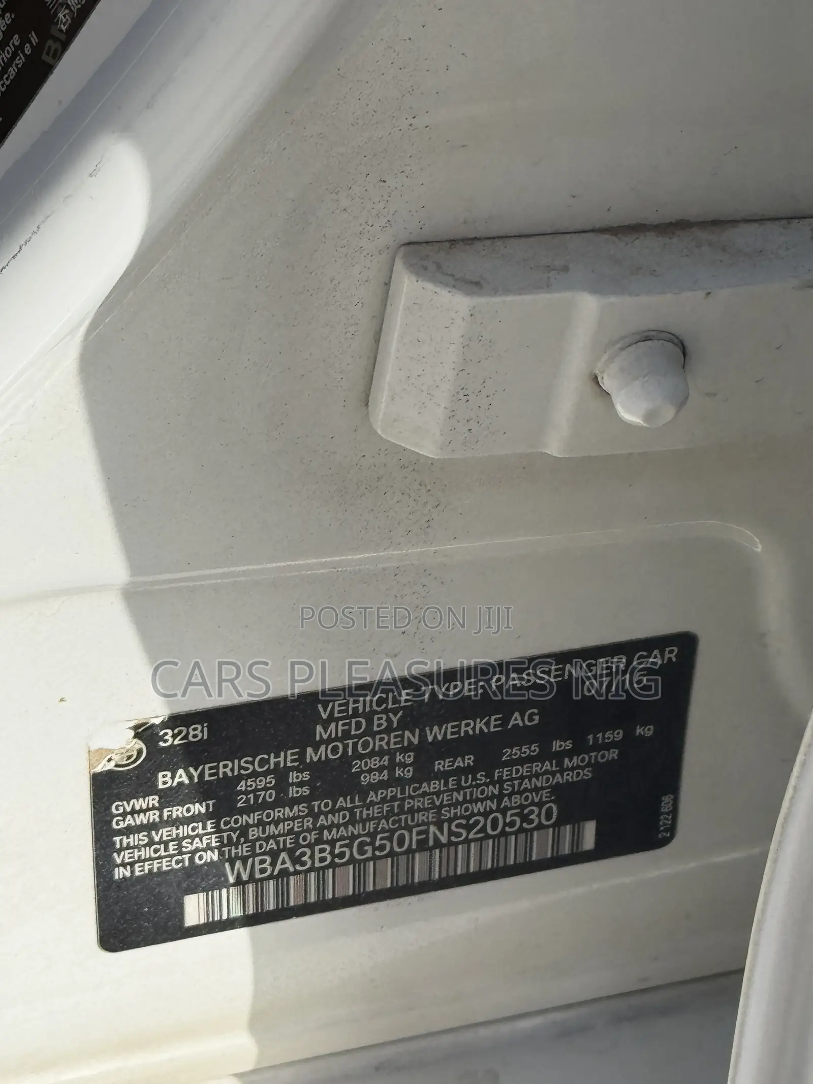 BMW 328i 2016 White