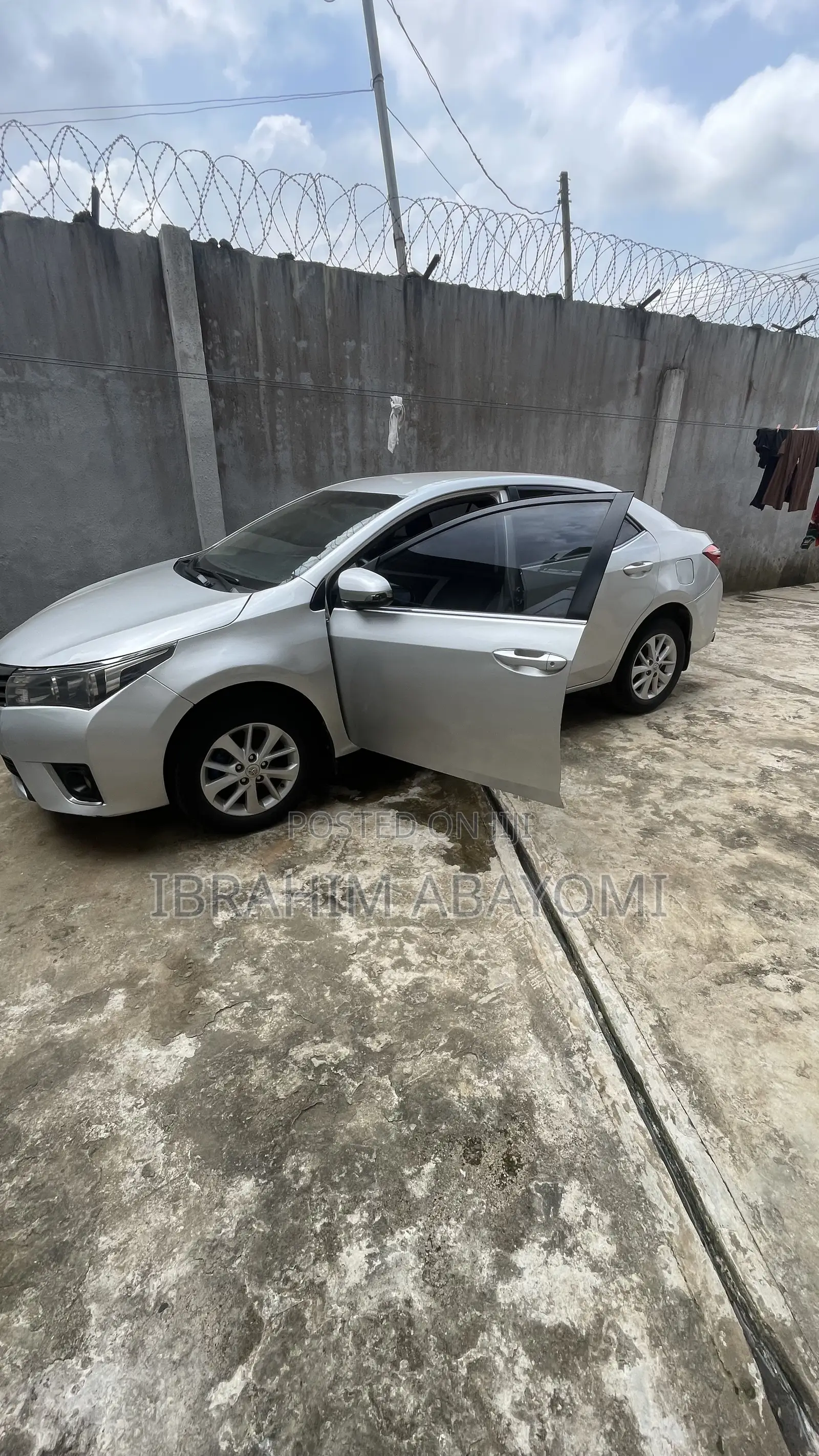 Toyota Corolla 2015 Silver