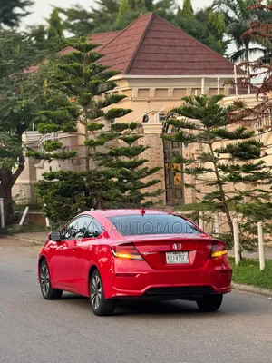 Honda Civic EX-L 2dr Coupe (1.8L 4cyl CVT) 2014 Red