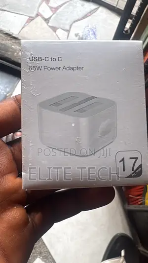 65W USB-C Fast Charger Adapter for iPhone