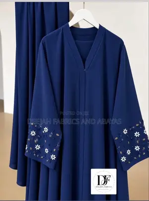 Quality Luxury Abayas With Floral Embroidery