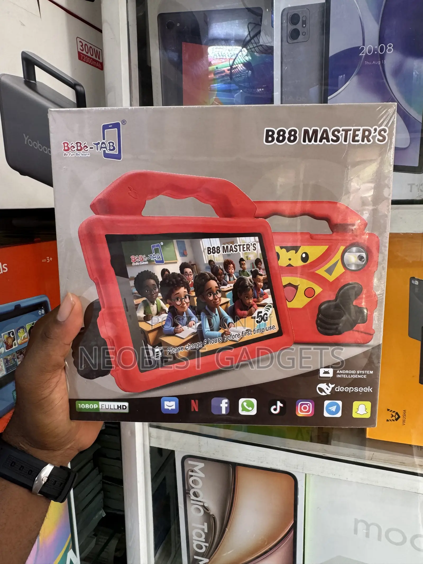New Bebe B88 256 GB Red