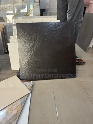 Black Matt Floor Tile